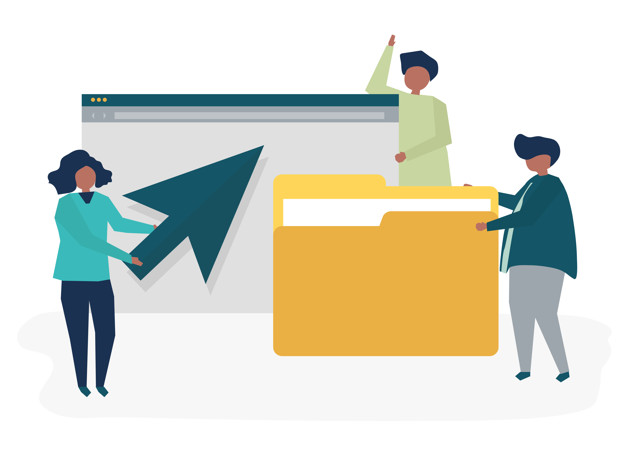 online business listing illustration